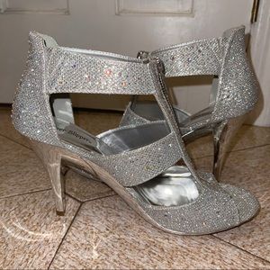 NEW 4 1/2” Rhinestone Heels
